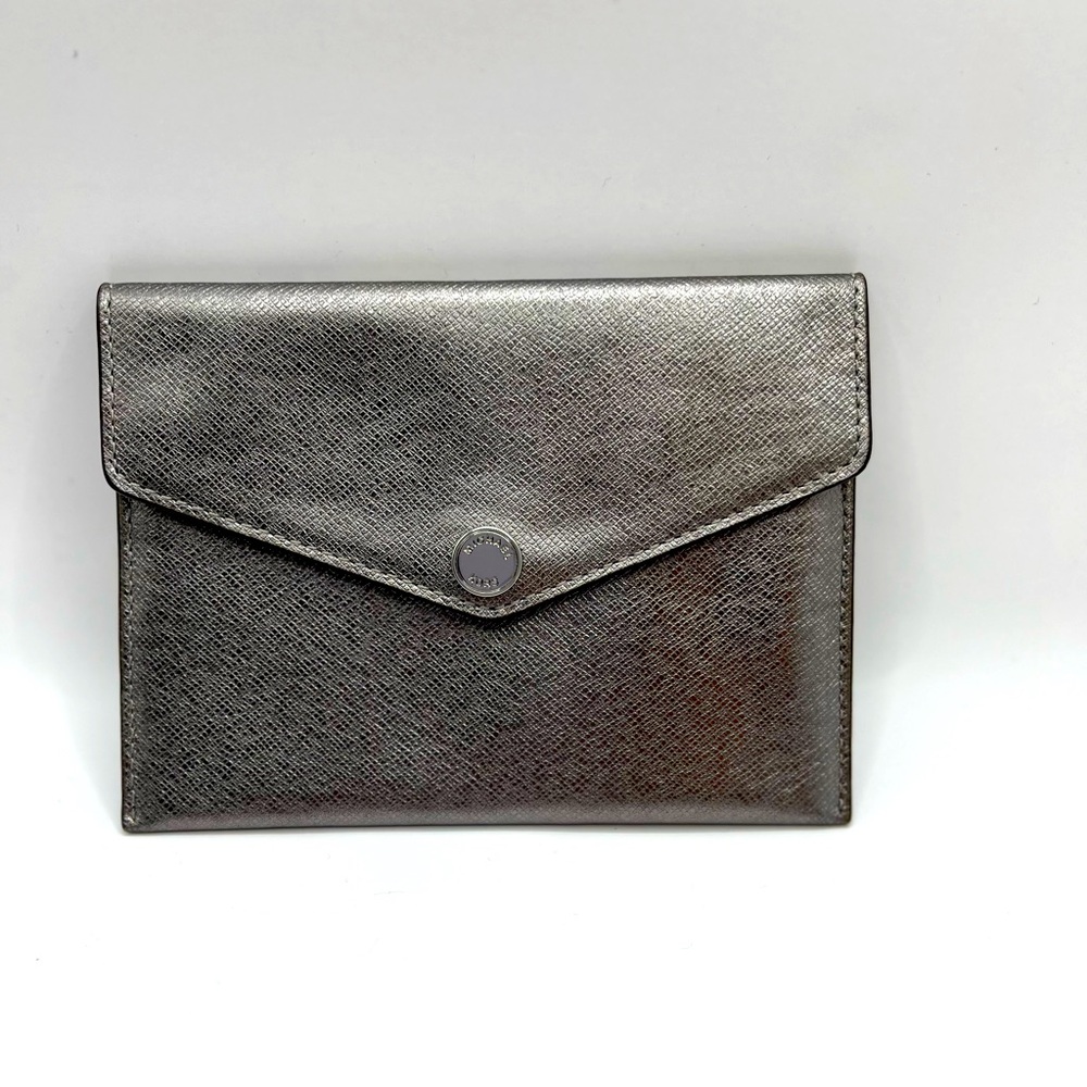Michael Kors wallet/card case…Pewter
